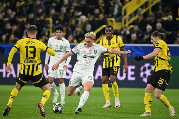 Bajnokok Ligája: Döntetlennel nyolcaddöntős a Borussia Dortmund