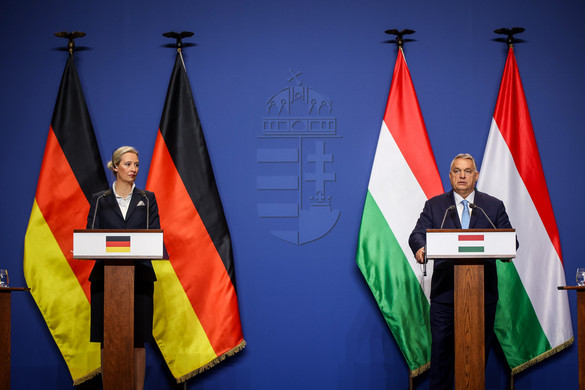 A megváltozott világpolitikai helyzetben fogadta Orbán Viktor Alice Weidelt