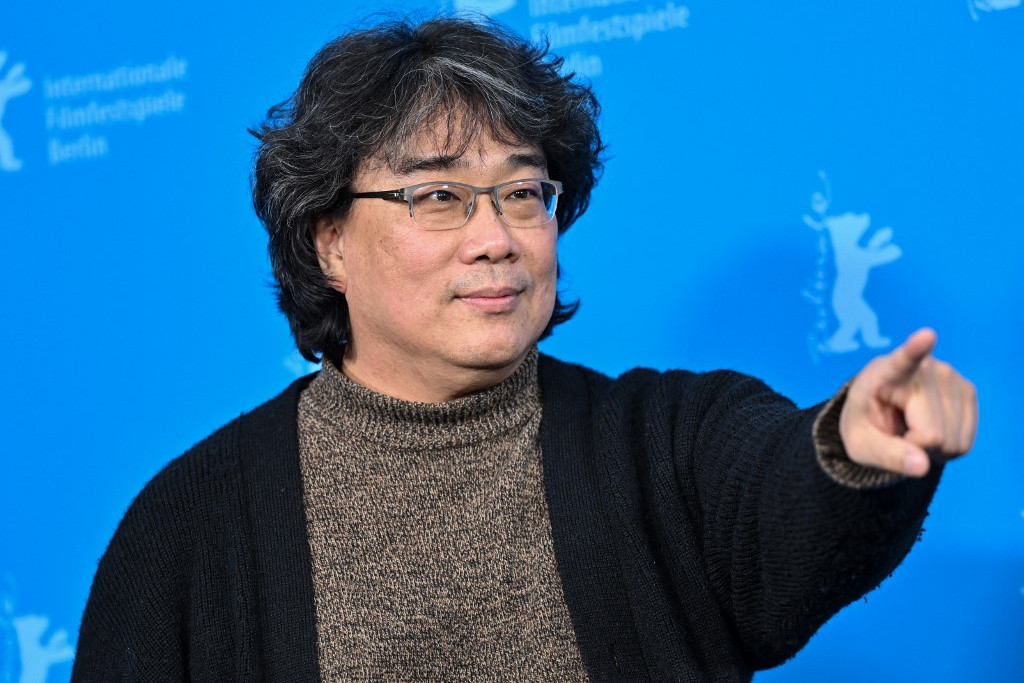 Fotó: AFP/Stefanie Loos Bong Joon-ho, a film dél-koreai rendezője