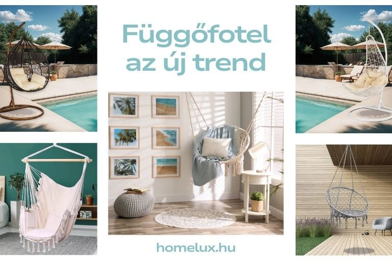 Függőfotel: A lakberendezési trend, amit imádni fogsz!
