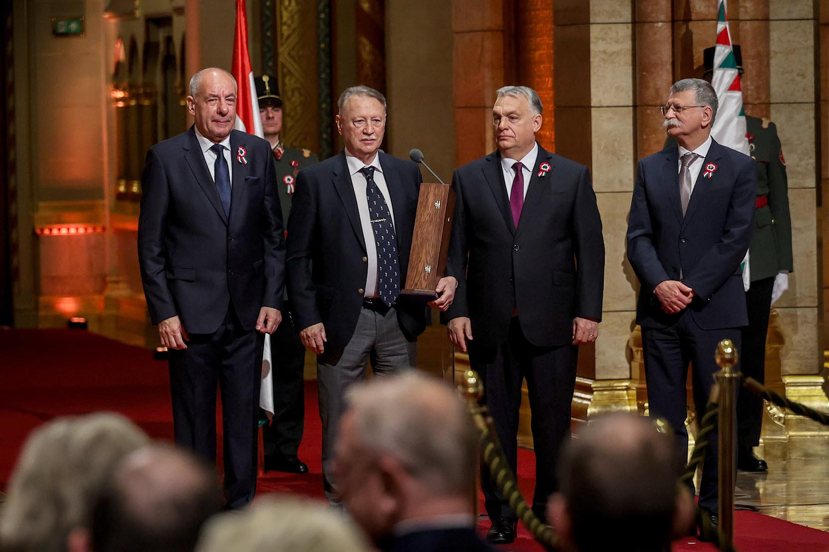 Vásáry István történész Széchenyi-díjban részesült a nemzeti ünnep alkalmából