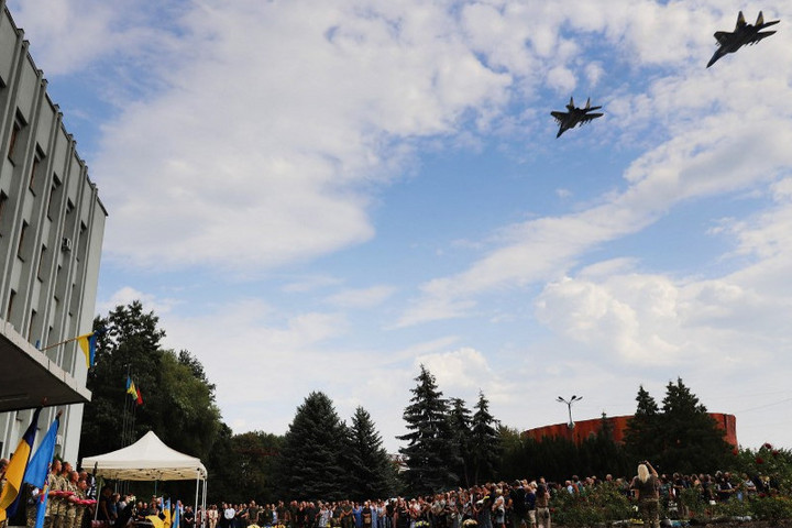 Fotó: AFP/Air Forces of Ukraine/Handout A hülyeség 120 vadászgépe