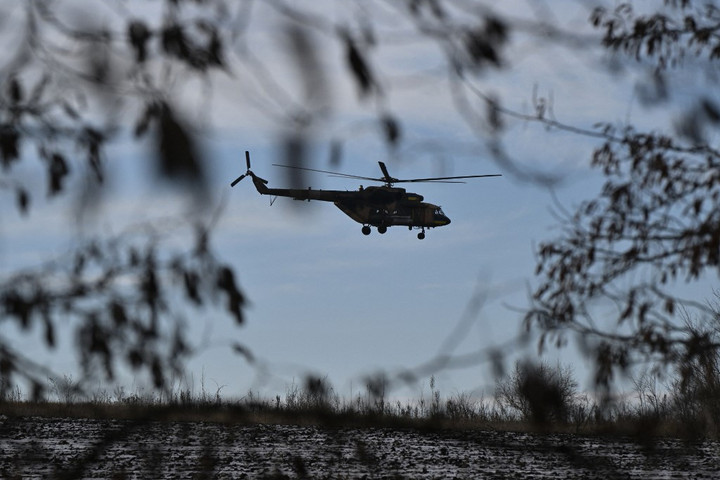 Fotó: AFP/Genya Savilov Lezuhant egy orosz harci helikopter