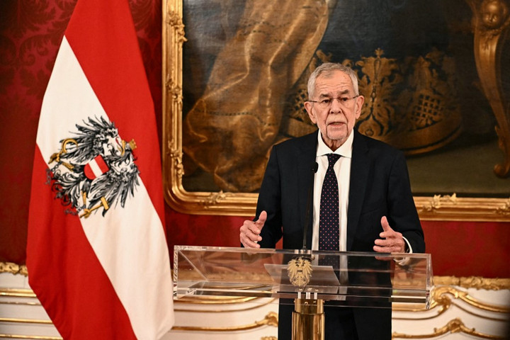 Fotó: AFP/Joe Klamar Egységre szólít fel az osztrák elnök