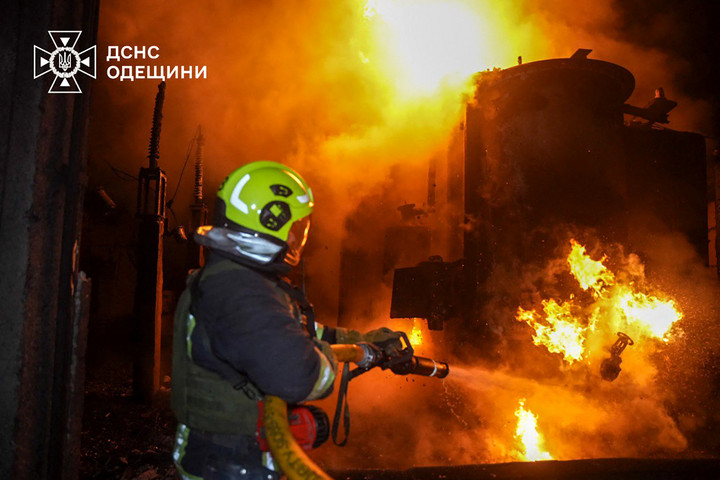 Fotó: AFP/Ukrainian Emergency Service/Handout Oroszország továbbra is megszegi az energetikai tűzszünetről szóló megállapodást