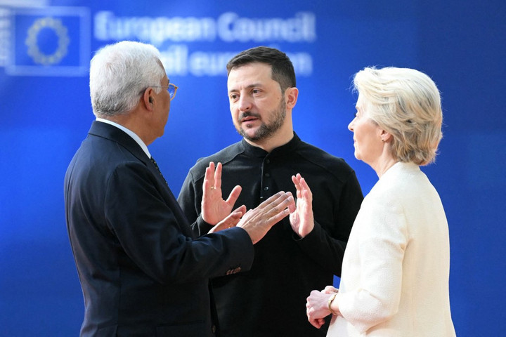 Fotó: AFP/Nicolas Tucat Az EU nem tágít a szankciók mellől