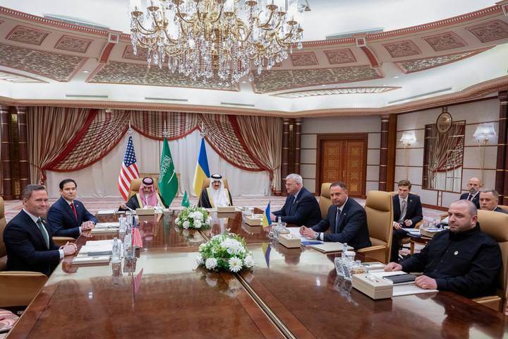 Fotó: AFP/Pool/Saul Loeb Elstartolt az ukrán–amerikai találkozó