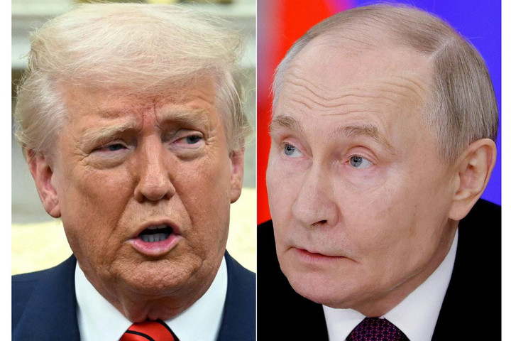 Fotó: AFP/Pool/Mandel Ngan, Maxim Shemetov A Trump–Putyin-egyeztetés előtt