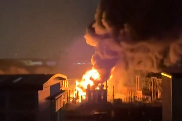 Fotó: AFP/Courtesy of X user @chrisjbrogan/Handout Többtucatnyi járatot szombaton is törölni kellett