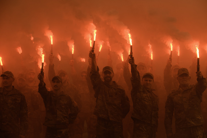 Fotó: AFP/NurPhoto/Maxym Marusenko Az ukránok nem bírnak magukkal, tönkre akarják tenni Magyarországot
