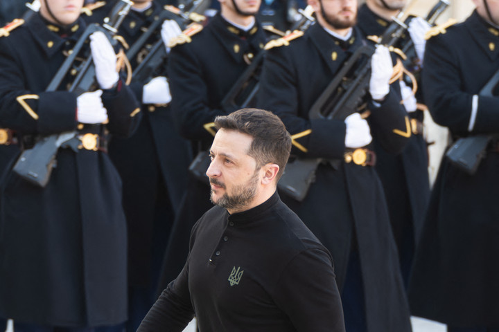 Fotó: Hans Lucas via AFP/Sandrine Marty Zelenszkij Trump-ellenes koalíciót hozhat létre