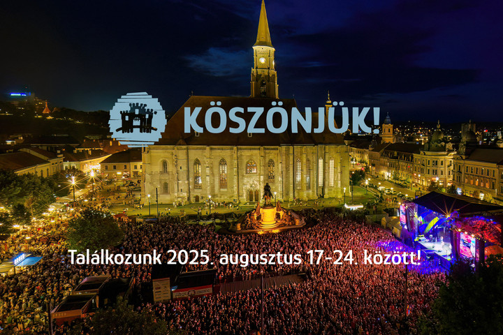 Helyben vagyunk! mottóval startol idén a Kolozsvári Magyar Napok