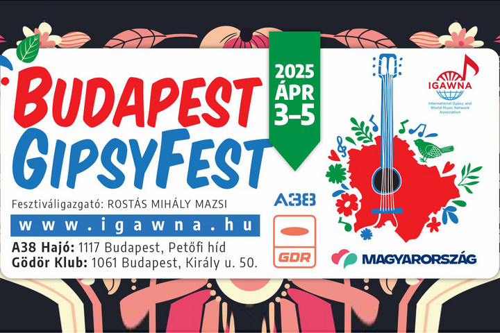 A cigányzene sokszínűségét mutatja be áprilisban a Budapest GipsyFest