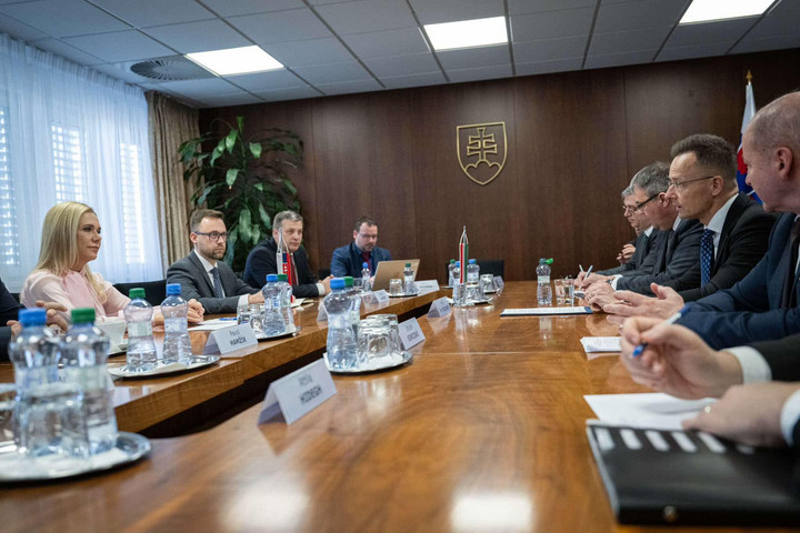 Fotó: Facebook/Szijjártó Péter Minden eddiginél szorosabb a magyar–szlovák energetikai együttműködés