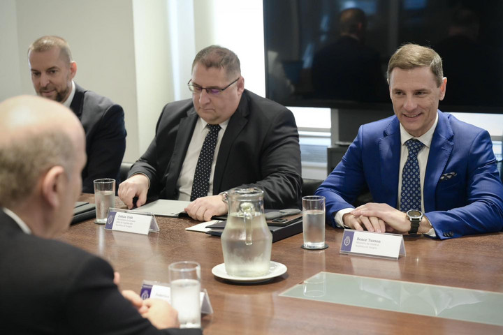 Fotó: Facebook/Tuzson Bence A drogkereskedelem elleni küzdelemről is tárgyalt Tuzson Bence Argentínában