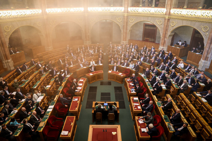 Fotó: MH/Török Péter Kövér László kitiltotta a Momentumot a Parlamentből