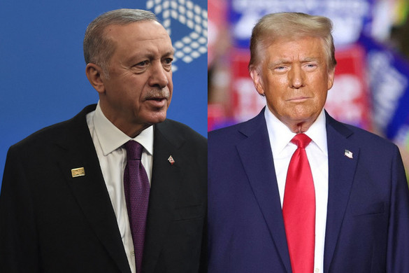 Háborús térségekről egyeztetett Trump és Erdogan