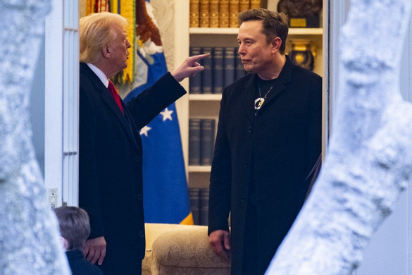 Musk távozásáról is beszélt Trump