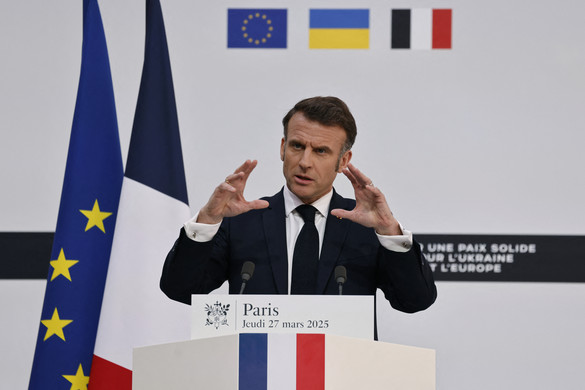 Macron eltökélt szándéka, hogy katonai erőket küld Ukrajnába