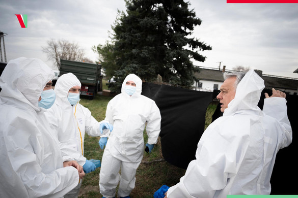 Orbán Viktor ellenőrzi a védekezést + VIDEÓ