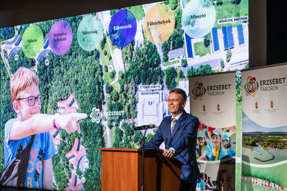 Fotó: MTI/Katona Tibor 2012 óta 1,4 millió gyermek vett részt az Erzsébet-táborokban