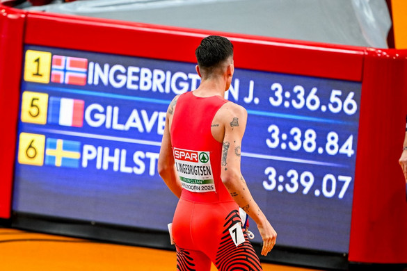 Ingebrigtsen triplázott 1500 méteren