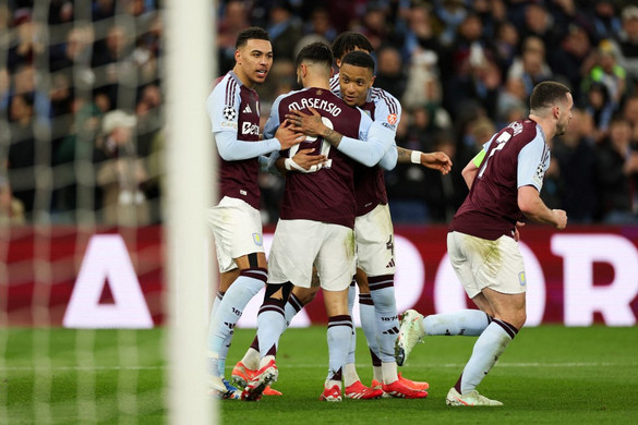 Az Aston Villa, az Arsenal és a Dortmund is a legjobb nyolc között