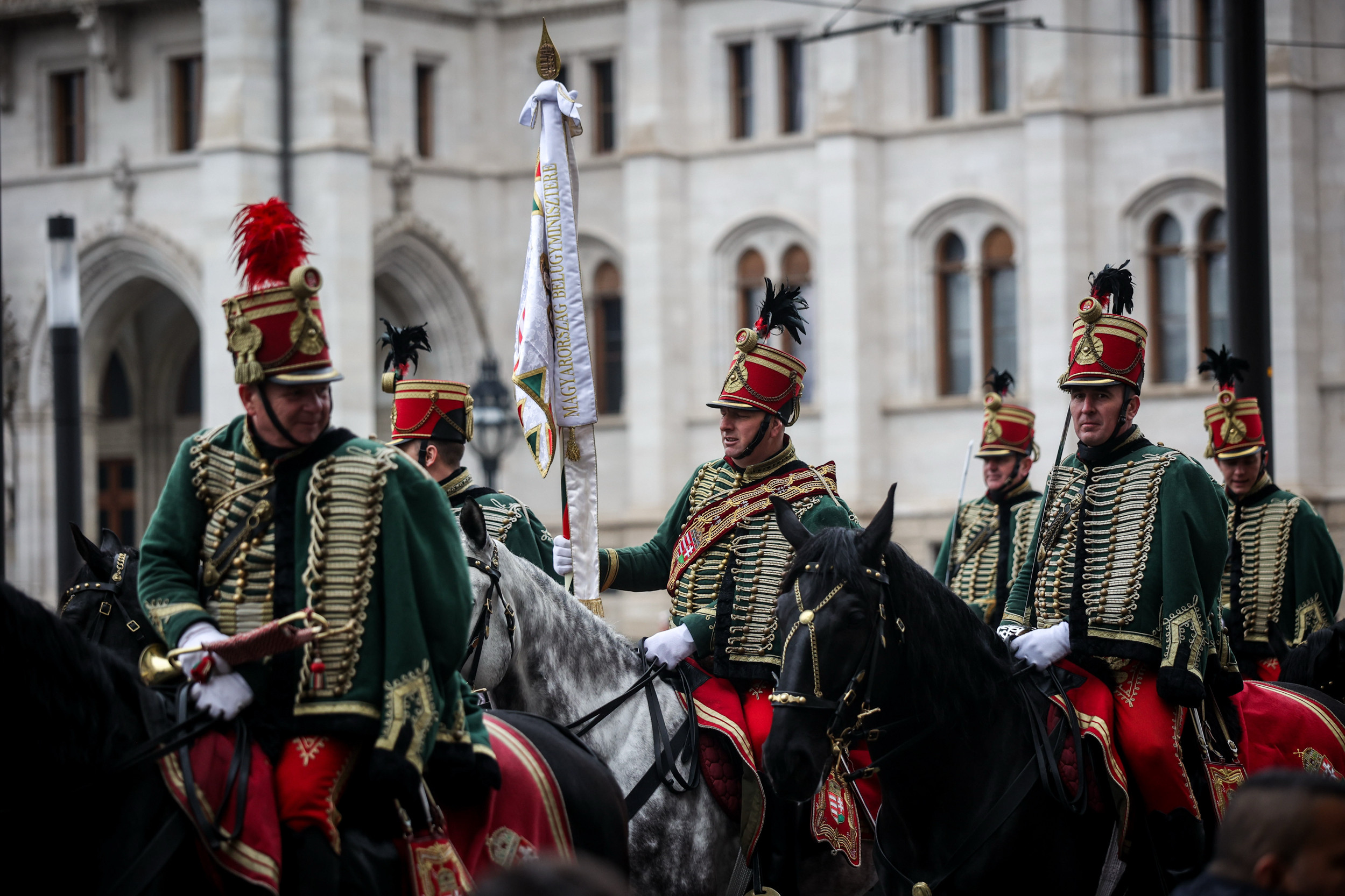 Huszármenet az 1848-49-es forradalom és szabadságharc 177. évfordulóján