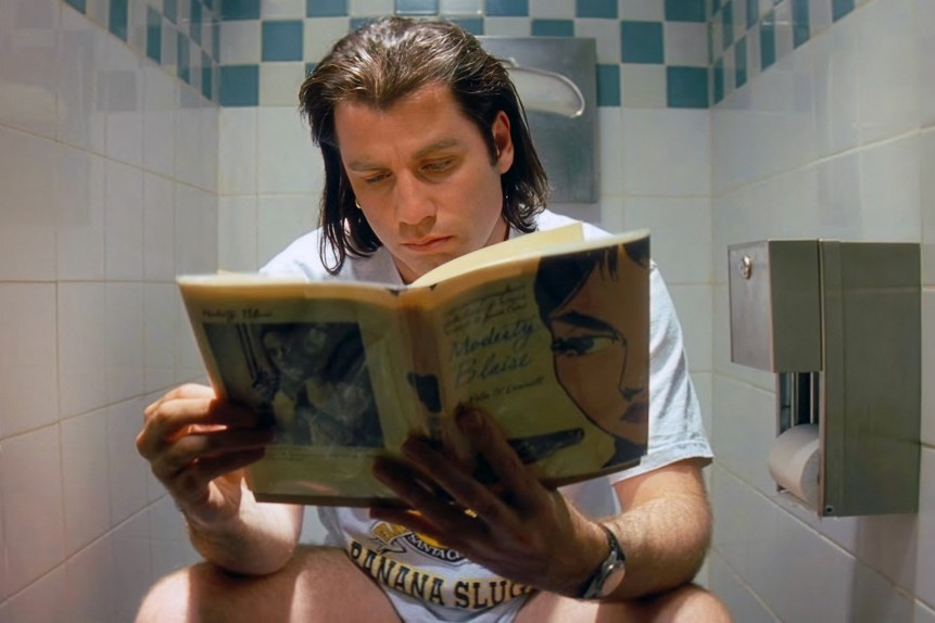 Fotó: Miramax / A Band Apart / ChristopheL via AFP Pulp fiction, 1994, rendezte Quentin Tarantino, főszereplő John Travolta