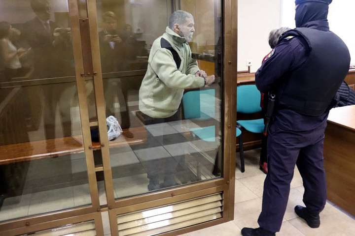 Fotó: AFP/Moscow City Court Press Service/Handout Nem engedte a szlovákokat Ukrajnába harcolni Pellegrini