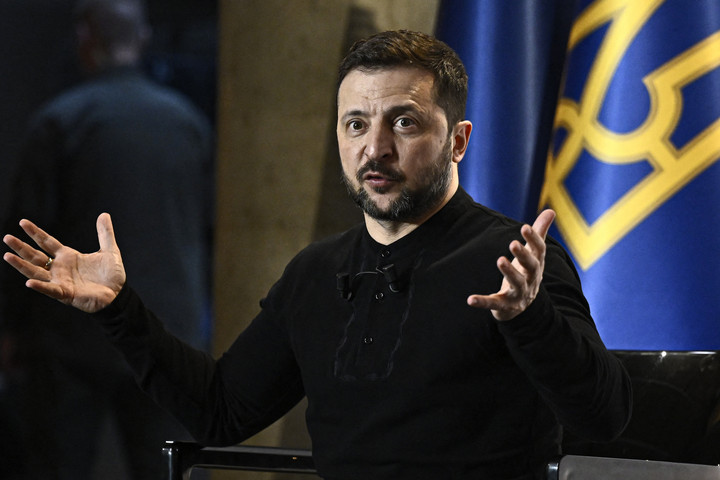 Fotó: AFP/Julien de Rosa Zelenszkij megfenyegette a Moszkvába látogató külföldi vezetőket