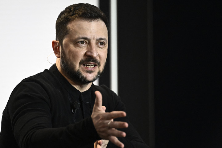 Fotó: AFP/Julien De Rosa Zelenszkij újra beindult