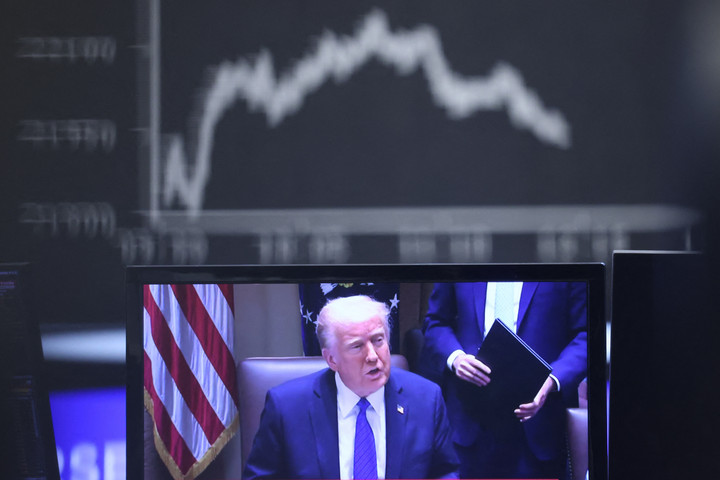Fotó: AFP/Daniel Roland Trump gazdasági forradalomról beszél