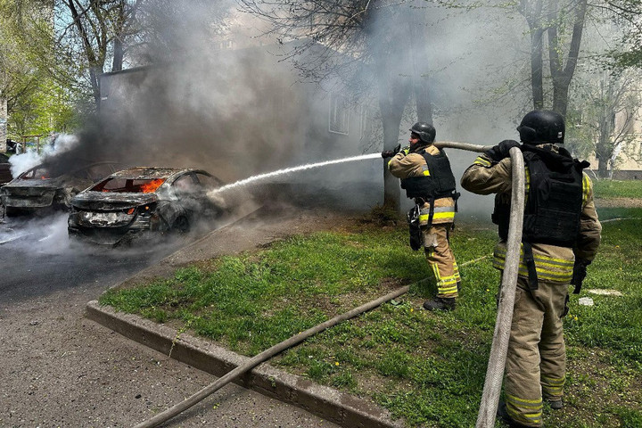 Fotó: AFP/Ukrainian Emergency Service/Handout Az ukránok támadtak, Zaporizzsja áram nélkül maradt