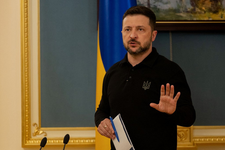 Fotó: AFP/Tetiana Dzhafarova Zelenszkij minden egyes dollárral el tud számolni