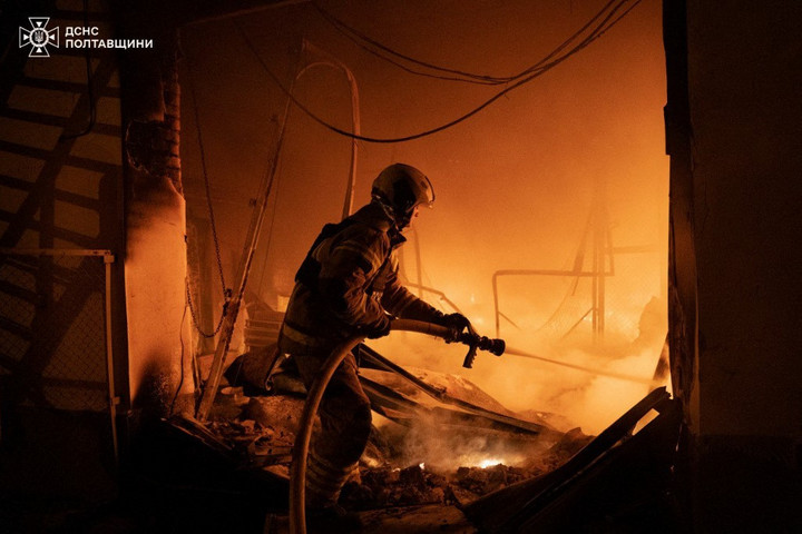 Fotó: AFP/Ukrainian Emergency Service/Handout Az orosz hadsereg 70 rakétával és 145 drónnal támadta az ukrajnai célpontokat