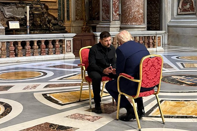 Fotó: AFP/Ukrainian Presidential Press Service/Handout Zelenszkij mindent elveszít