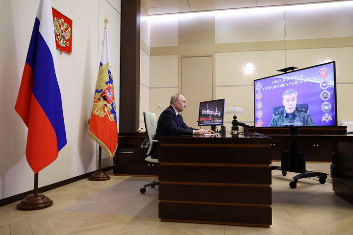 Fotó: AFP/Pool/Alexander Kazakov Oroszország hálás az észak-koreai katonáknak