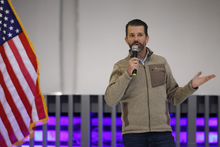 Fotó: AFP/Getty Images/Getty Images North America/Anna Moneymaker Trump Jr.: Orbán és apám kapcsolata gazdasági előnyt hozhat
