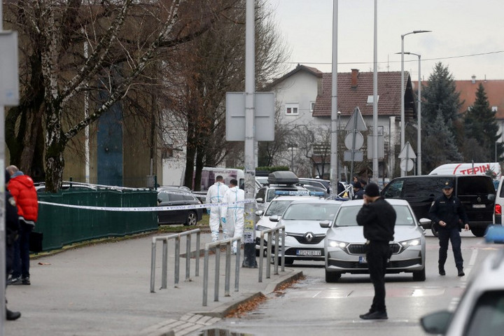 Fotó: AFP/Anadolu/Stipe Majic Tragikus kimenetelű bankrablás