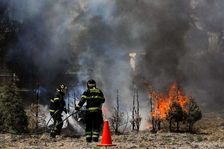 Fotó: AFP/NurPhoto/Eyepix Mexikóban több mint száz aktív erdőtűzről tudni