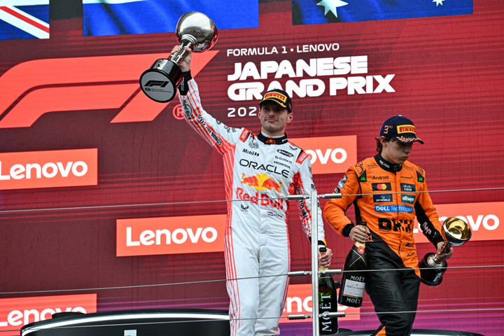 Fotó: NurPhoto via AFP/Yusuke Harada Verstappen mesteri győzelme a Japán Nagydíjon