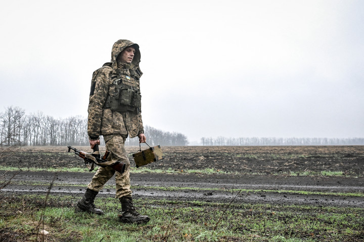 Fotó: NurPhoto via AFP/Dmytro Smolienko Kétszer is otthagyta a frontot, öt évet kapott