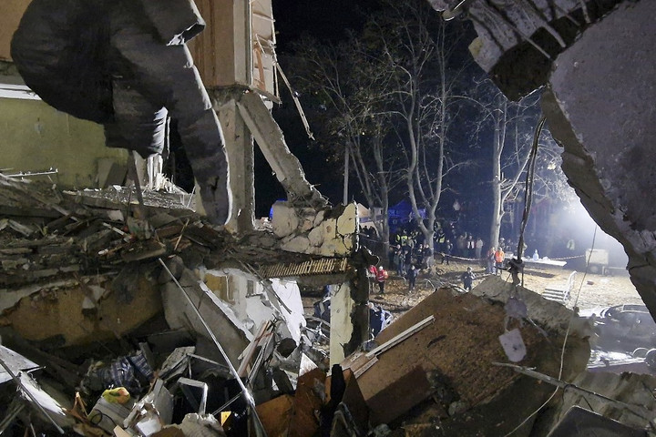 Fotó: NurPhoto via AFP/NurPhoto/Viacheslav Madiievskyi Orosz rakéták pusztítottak