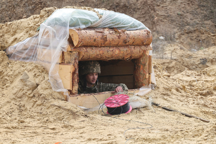 Fotó: AFP/NurPhoto/Viacheslav Madiievskyi Csapdában az ukrán tárgyalók