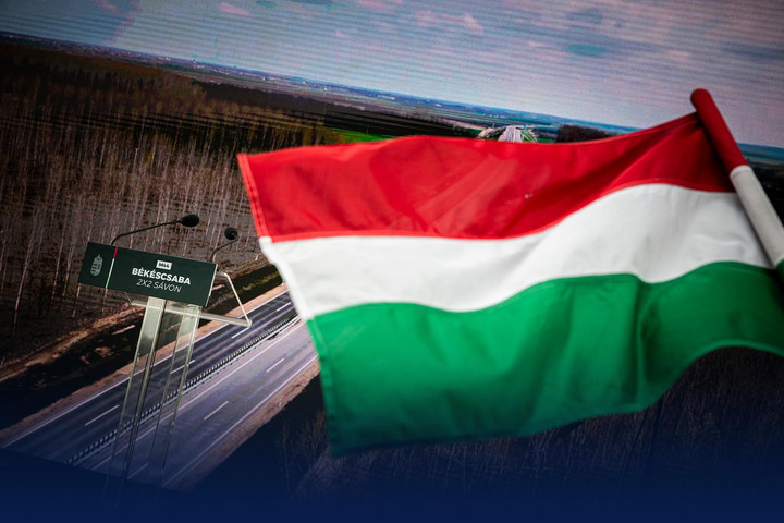 Fotó: Facebook/Orbán Viktor Orbán Viktor új gyorsforgalmi útszakaszt adott át + VIDEÓ