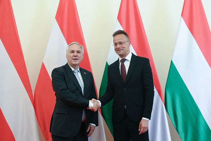 Fotó: MTI/Bruzák Noémi Magyar–osztrák összefogás az EU-ért?