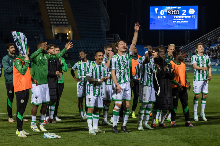 Fradi-győzelem után helycsere a tabella élén