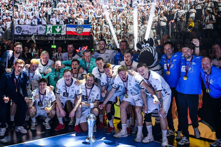 Fotó: Facebook/THW Kiel Imre Bencéék megérdemelték a kupagyőzelmet