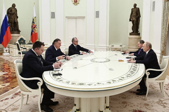 Vlagyimir Putyin fogadta a boszniai szerb elnököt